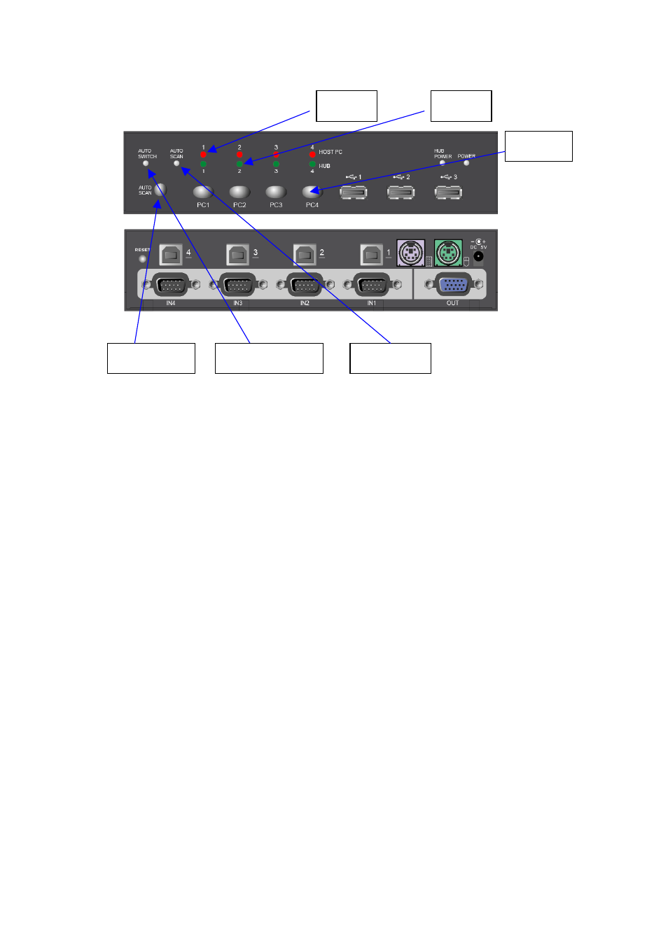 2 physical diagram, 3 package contents | LevelOne ViewCon KVM-0407 User Manual | Page 4 / 19