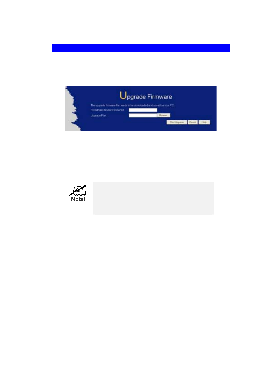 Upgrade firmware | LevelOne FBR-1404TX User Manual | Page 117 / 122