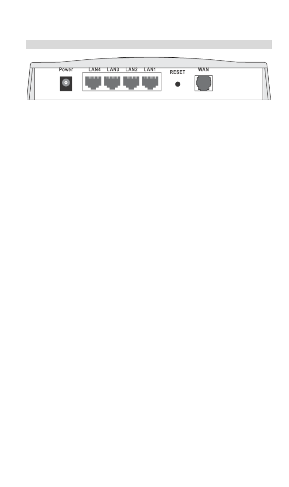 Rear panel | LevelOne FBR-1416 User Manual | Page 8 / 75