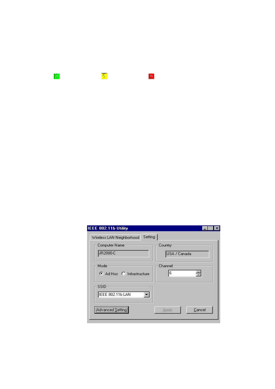 4 utility startup configuration, 1 setting | LevelOne WPC-0100 User Manual | Page 17 / 32