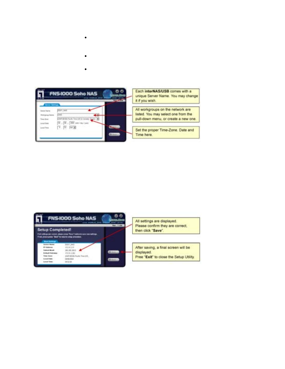 Other configuration | LevelOne FNS-1000 User Manual | Page 10 / 53