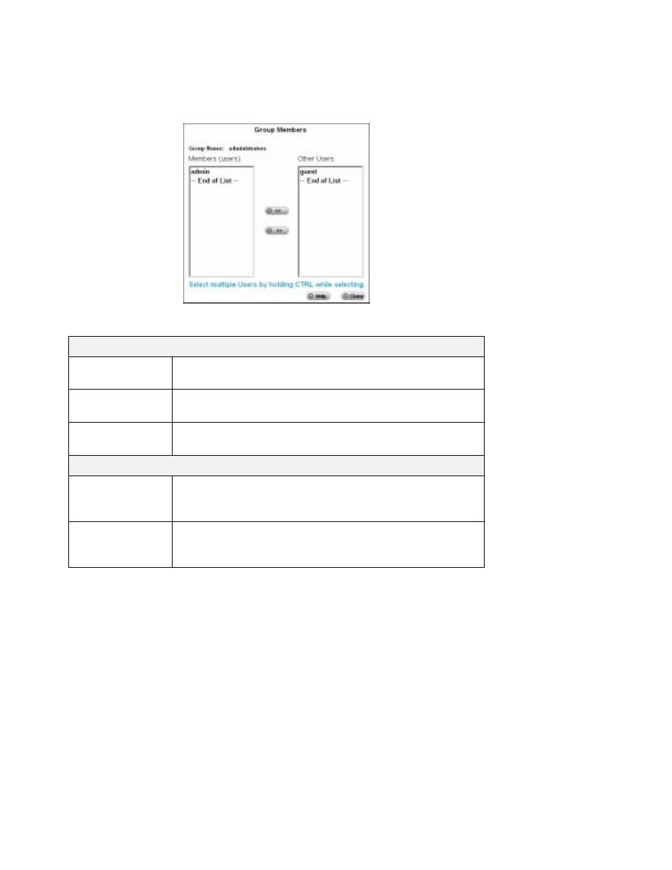 Group members | LevelOne FNS-1000 User Manual | Page 32 / 53