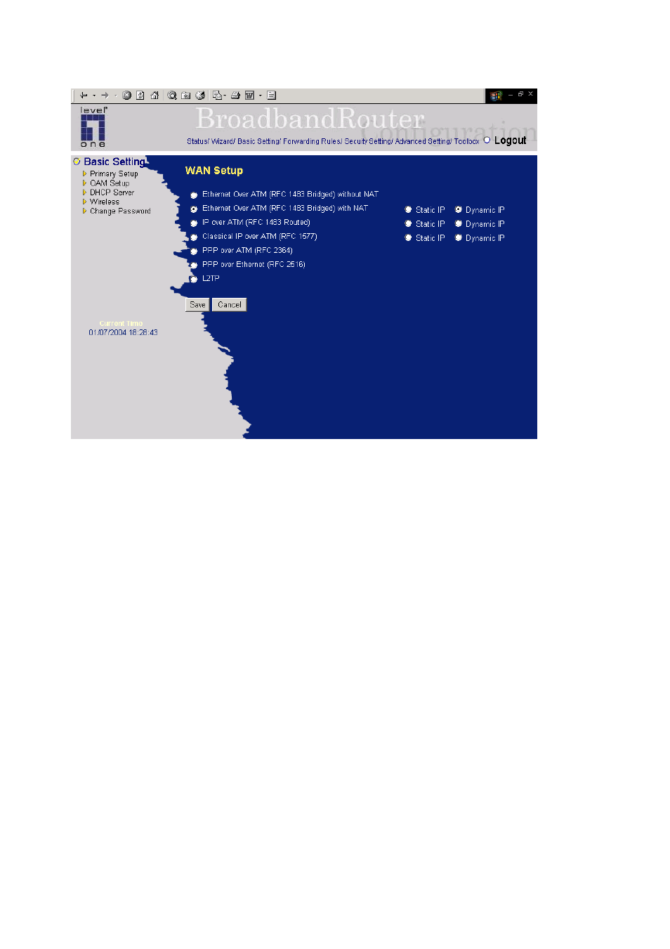 LevelOne WBR-3402TX User Manual | Page 19 / 146