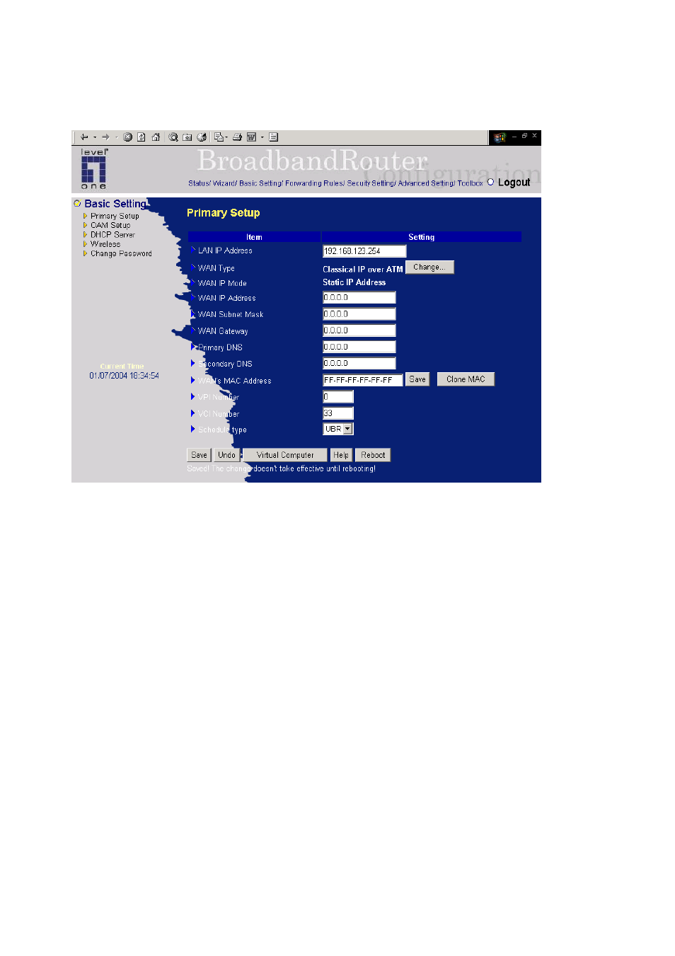 LevelOne WBR-3402TX User Manual | Page 24 / 146