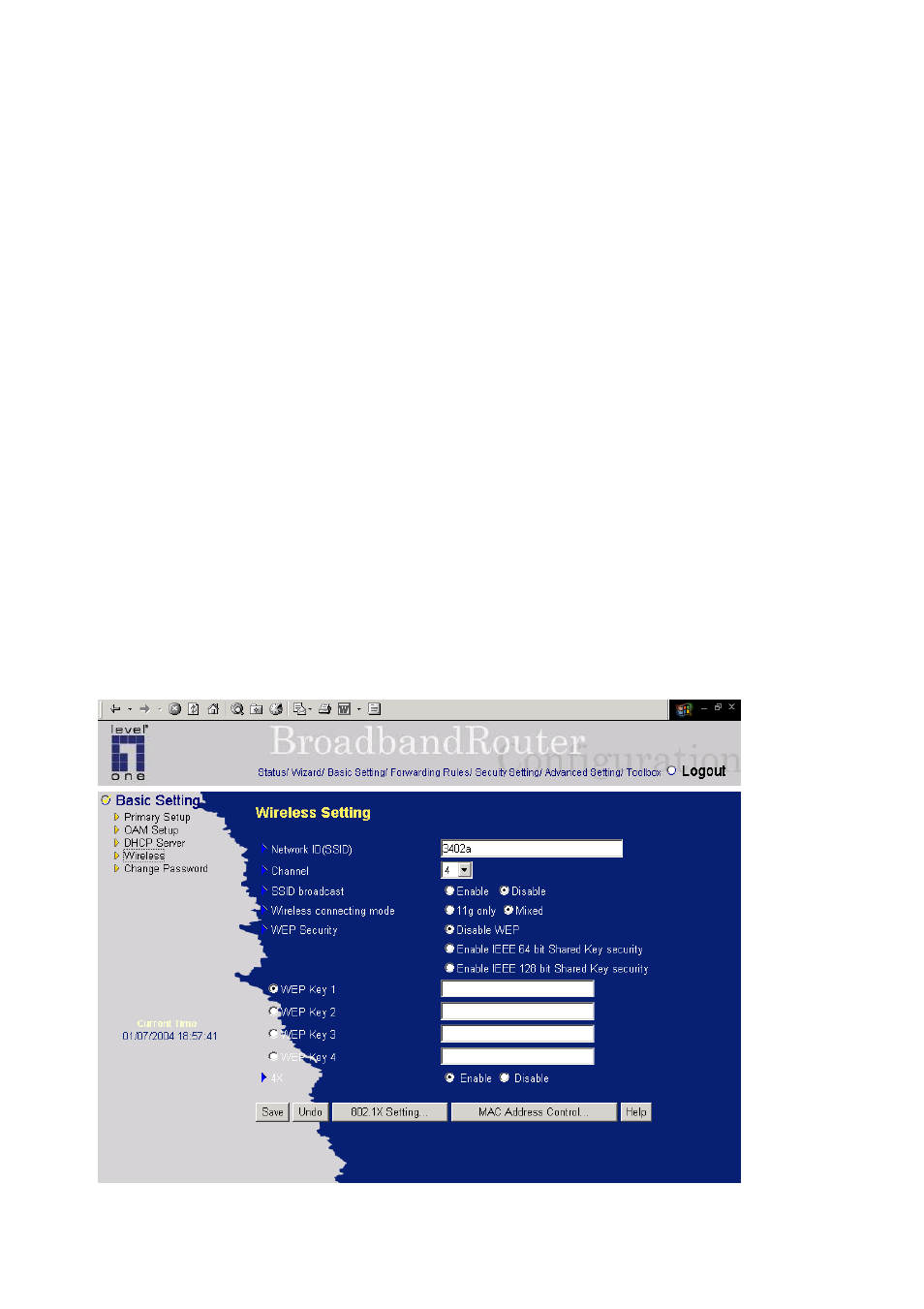 LevelOne WBR-3402TX User Manual | Page 30 / 146