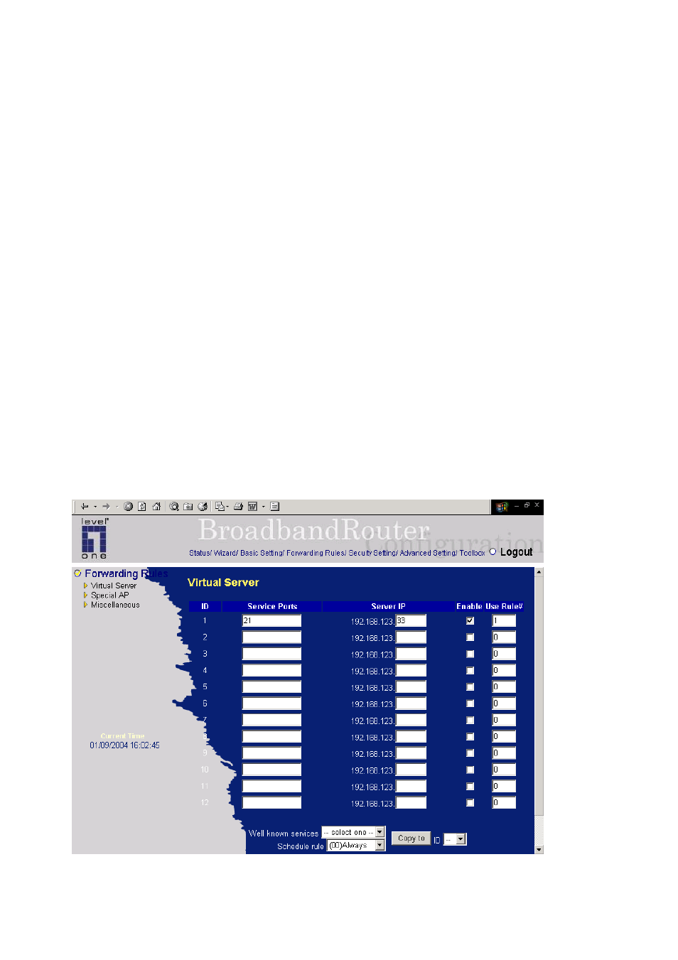 LevelOne WBR-3402TX User Manual | Page 69 / 146