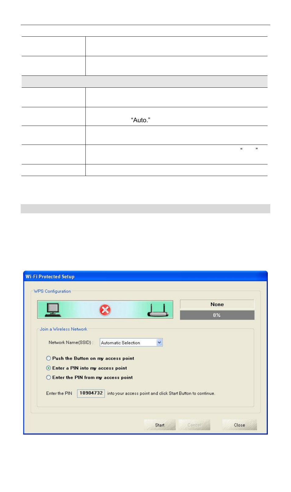 Wps function screen | LevelOne WPC-0601 User Manual | Page 20 / 27