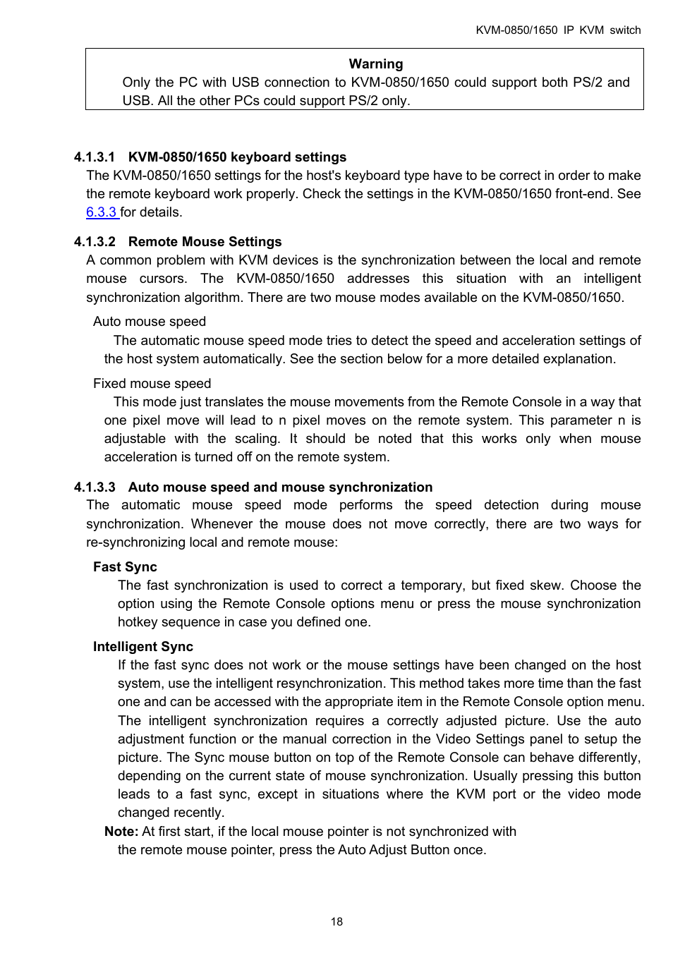 LevelOne ViewCon KVM-0850 User Manual | Page 18 / 83