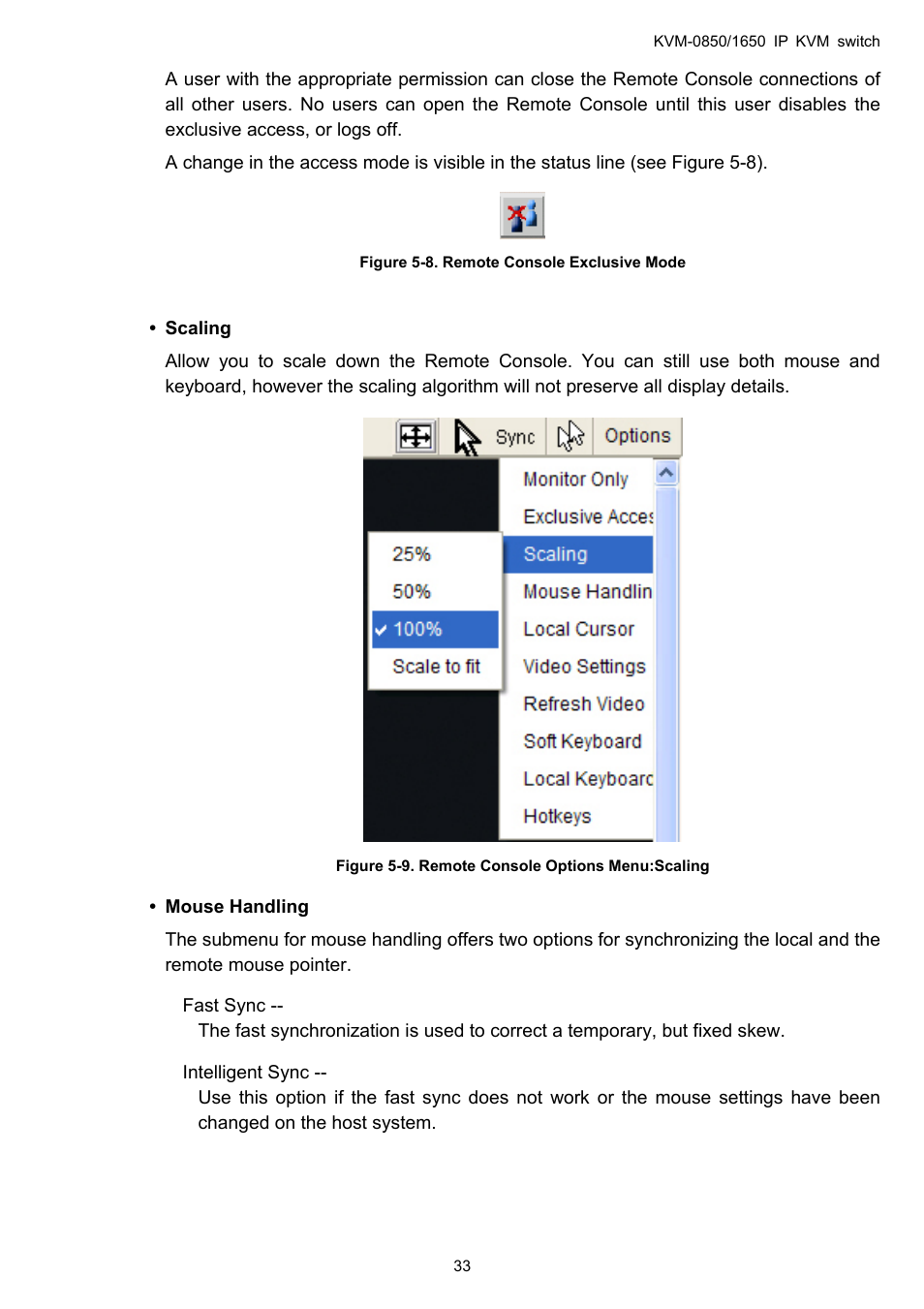 LevelOne ViewCon KVM-0850 User Manual | Page 33 / 83