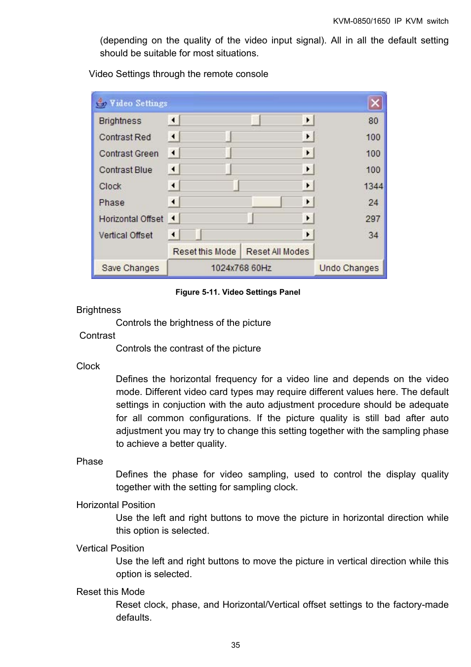LevelOne ViewCon KVM-0850 User Manual | Page 35 / 83