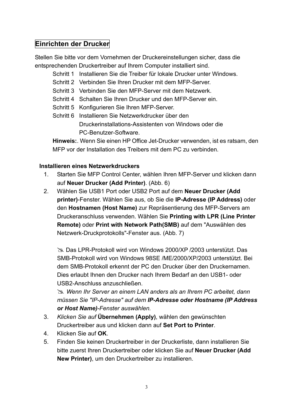 LevelOne ServCon FPS-3003 User Manual | Page 13 / 45