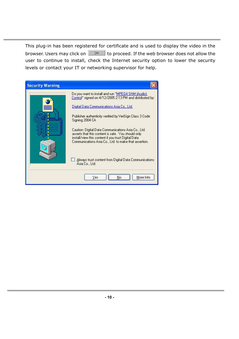 LevelOne FCS-1050 User Manual | Page 10 / 60