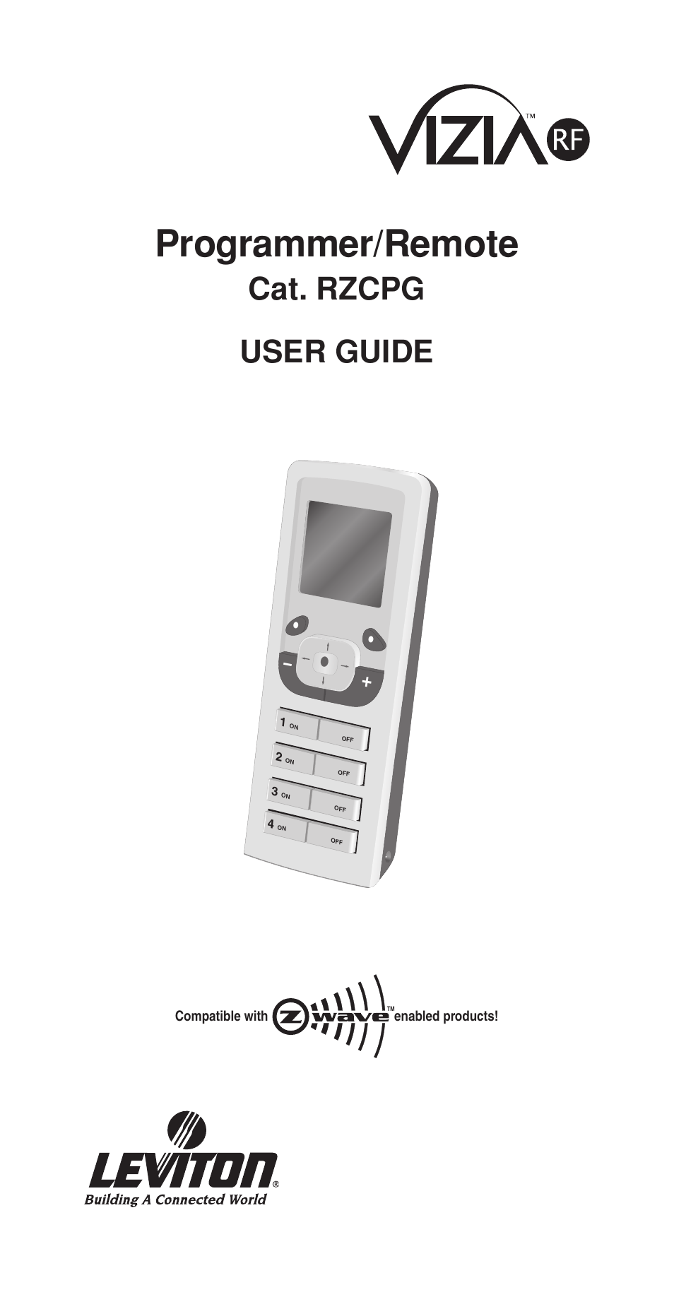 Leviton Programmer/Remote User Manual | 25 pages