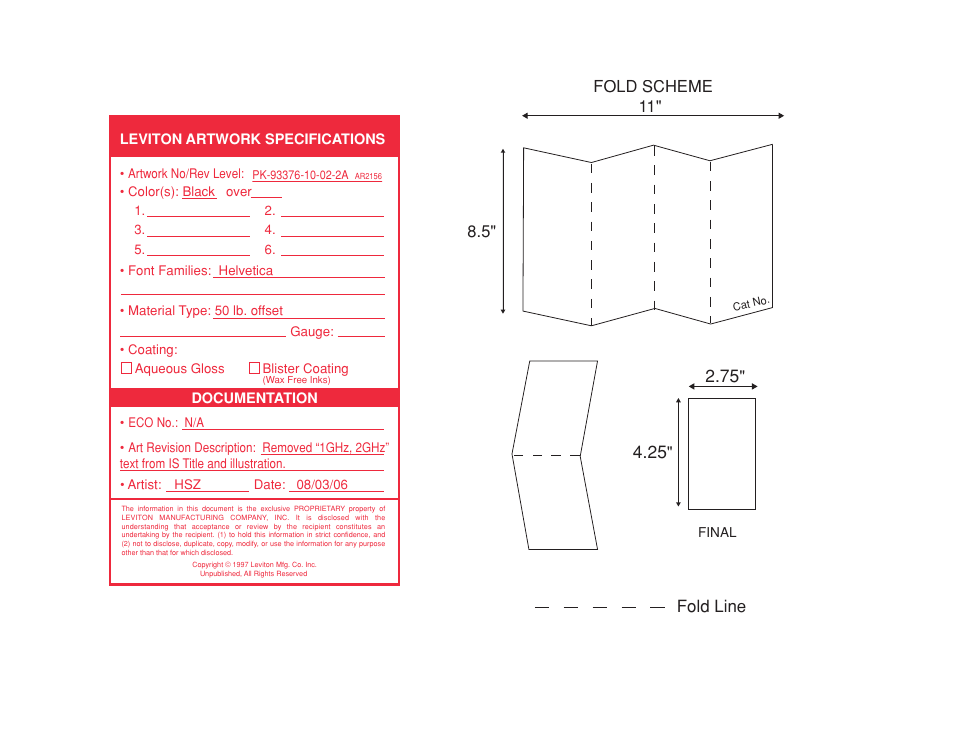 Leviton 3x8 CATV Module User Manual | Page 3 / 3