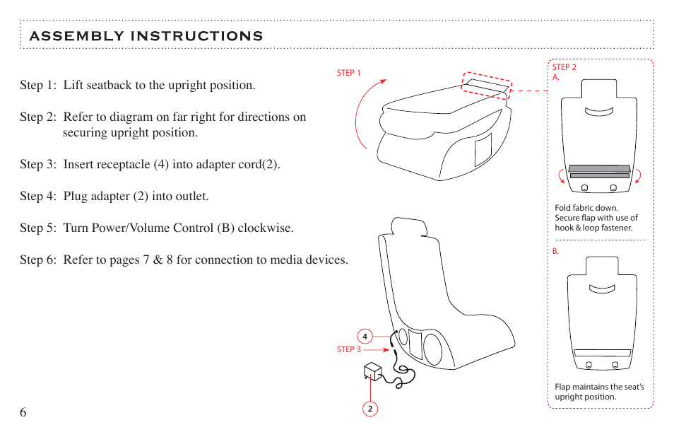 LumiSource B42 User Manual | Page 6 / 12