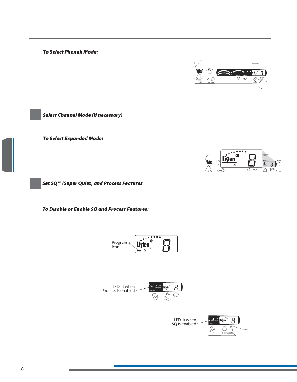 Lt-800 setup instructions (cont.) | Listen Technologies LT- 800-072 User Manual | Page 12 / 31
