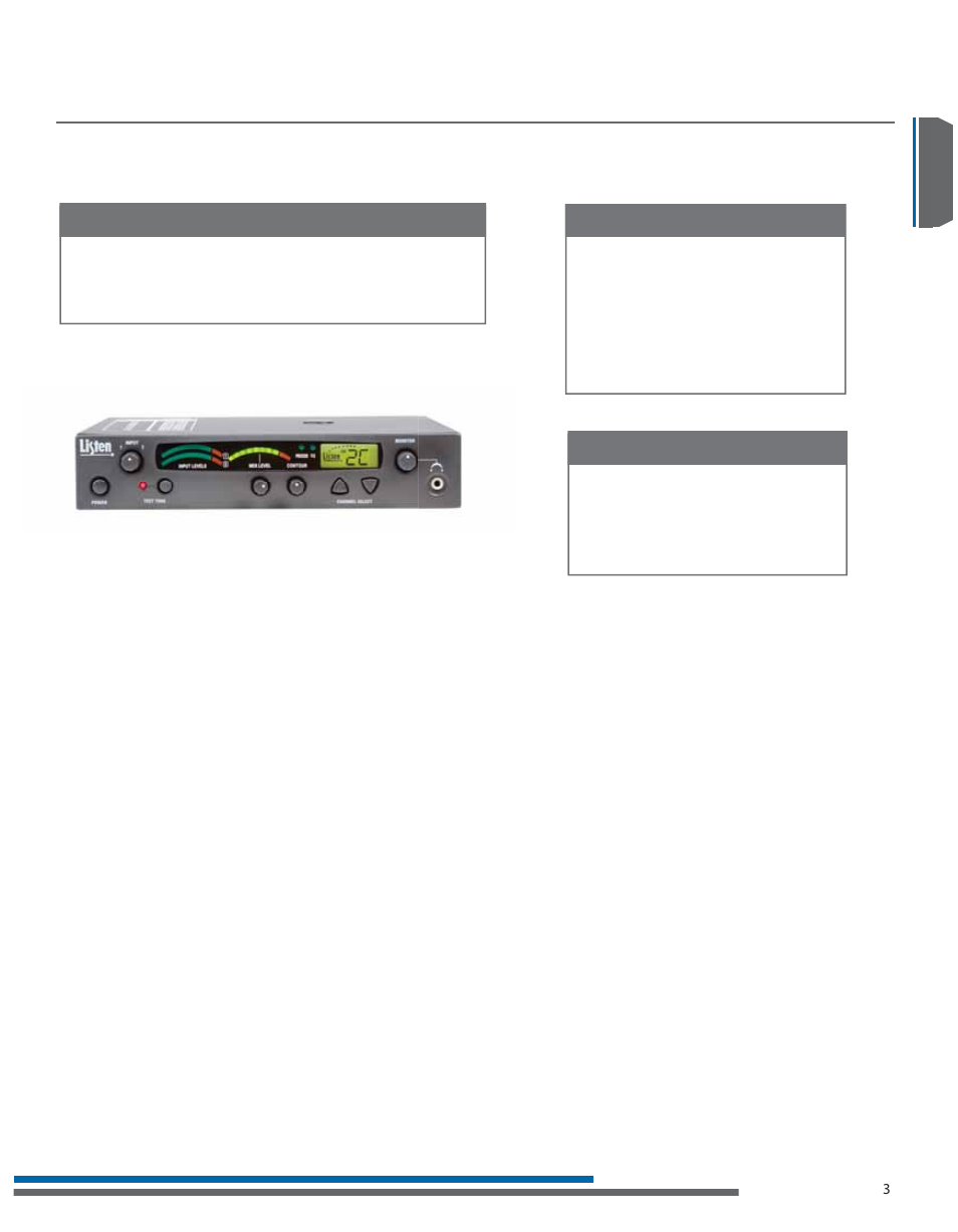 Lt-800 package contents | Listen Technologies LT- 800-072 User Manual | Page 7 / 31