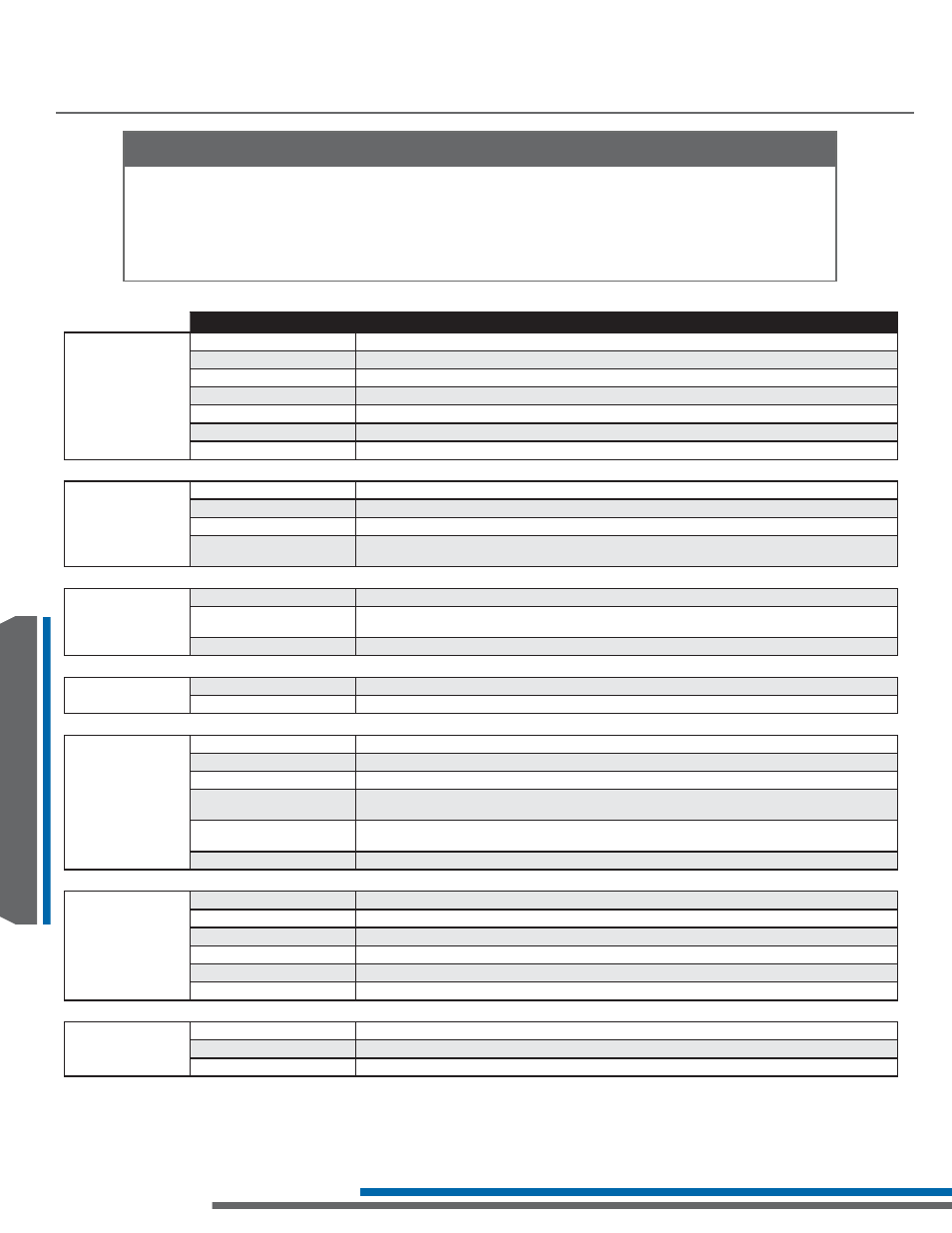 Architectural specifi cation, Audio, Controls | Indicators, Power, Physical, Environmental | Listen Technologies LA-161 User Manual | Page 42 / 65