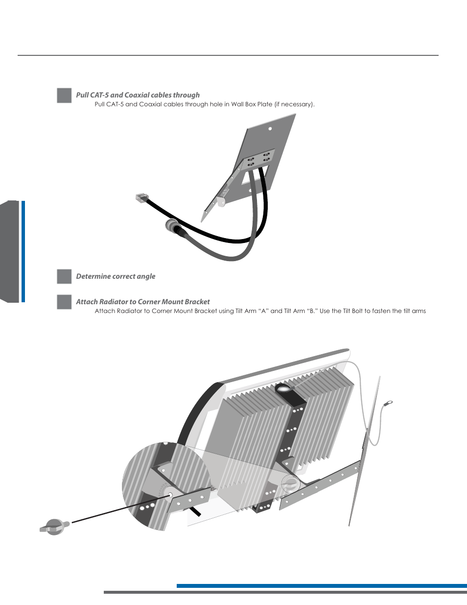 La-140 – mounting your radiator | Listen Technologies Stationary LA-350 User Manual | Page 72 / 148