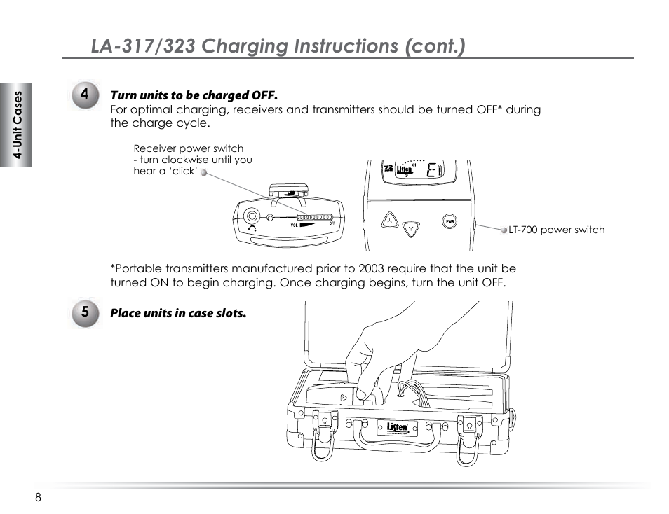 Listen Technologies LA-317 User Manual | Page 12 / 48