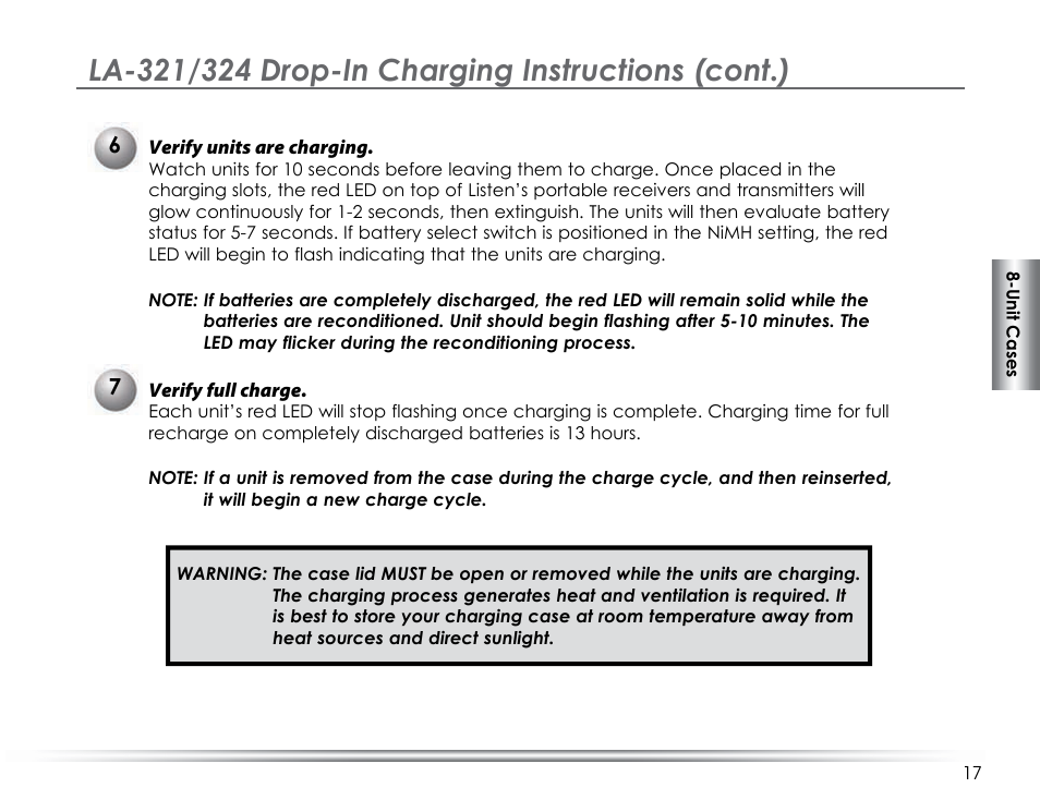 Listen Technologies LA-317 User Manual | Page 21 / 48