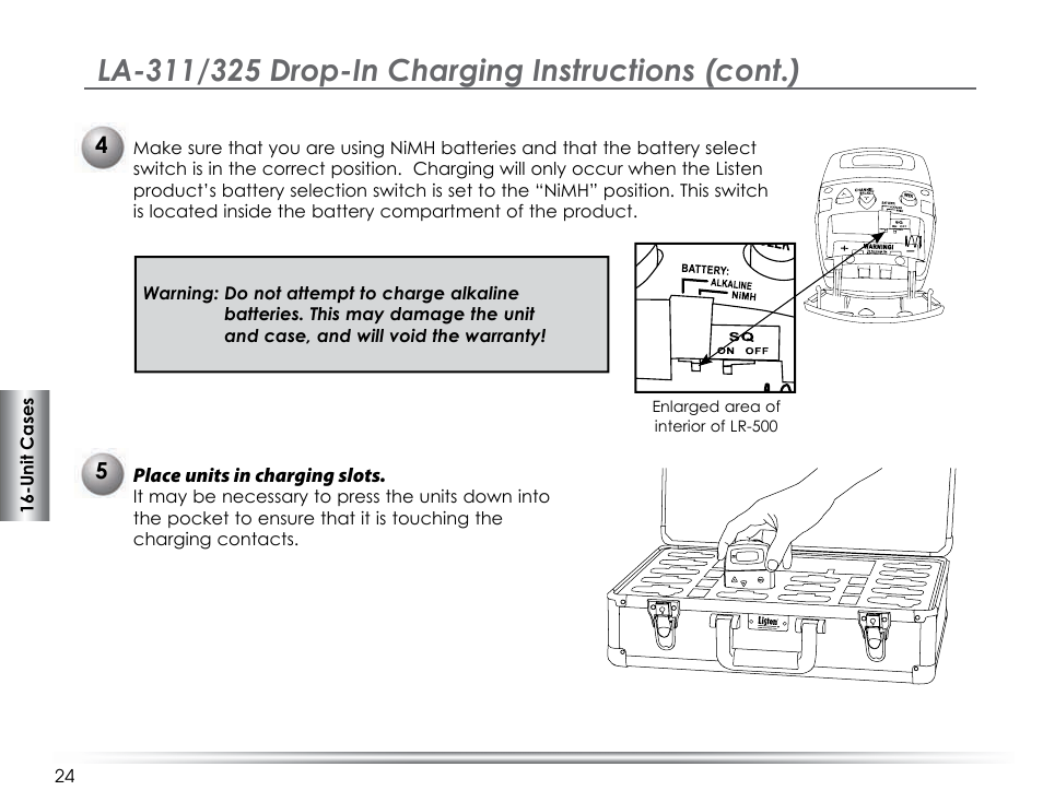 Listen Technologies LA-317 User Manual | Page 28 / 48