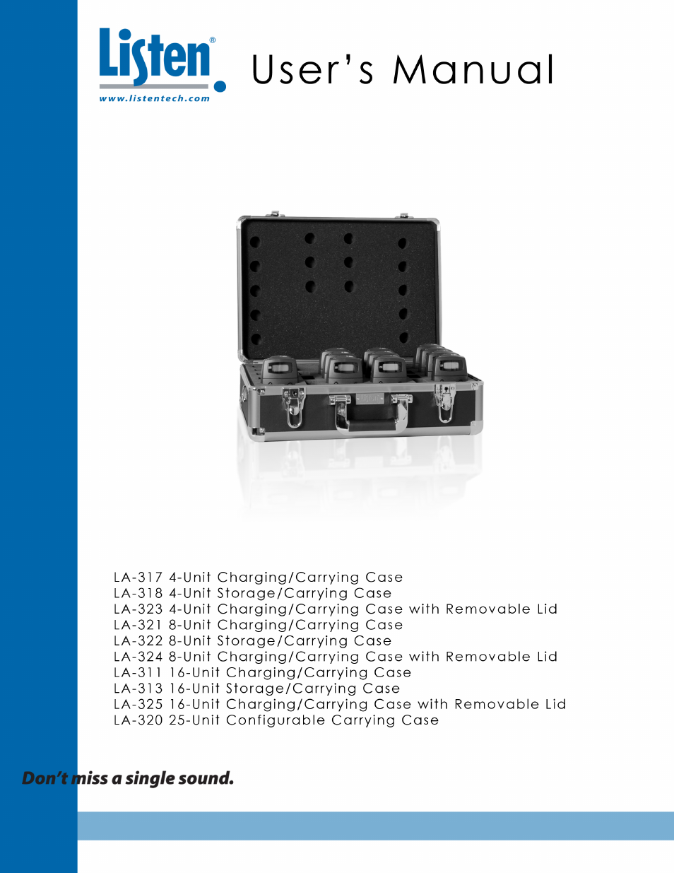 Listen Technologies LA-321 User Manual | 36 pages