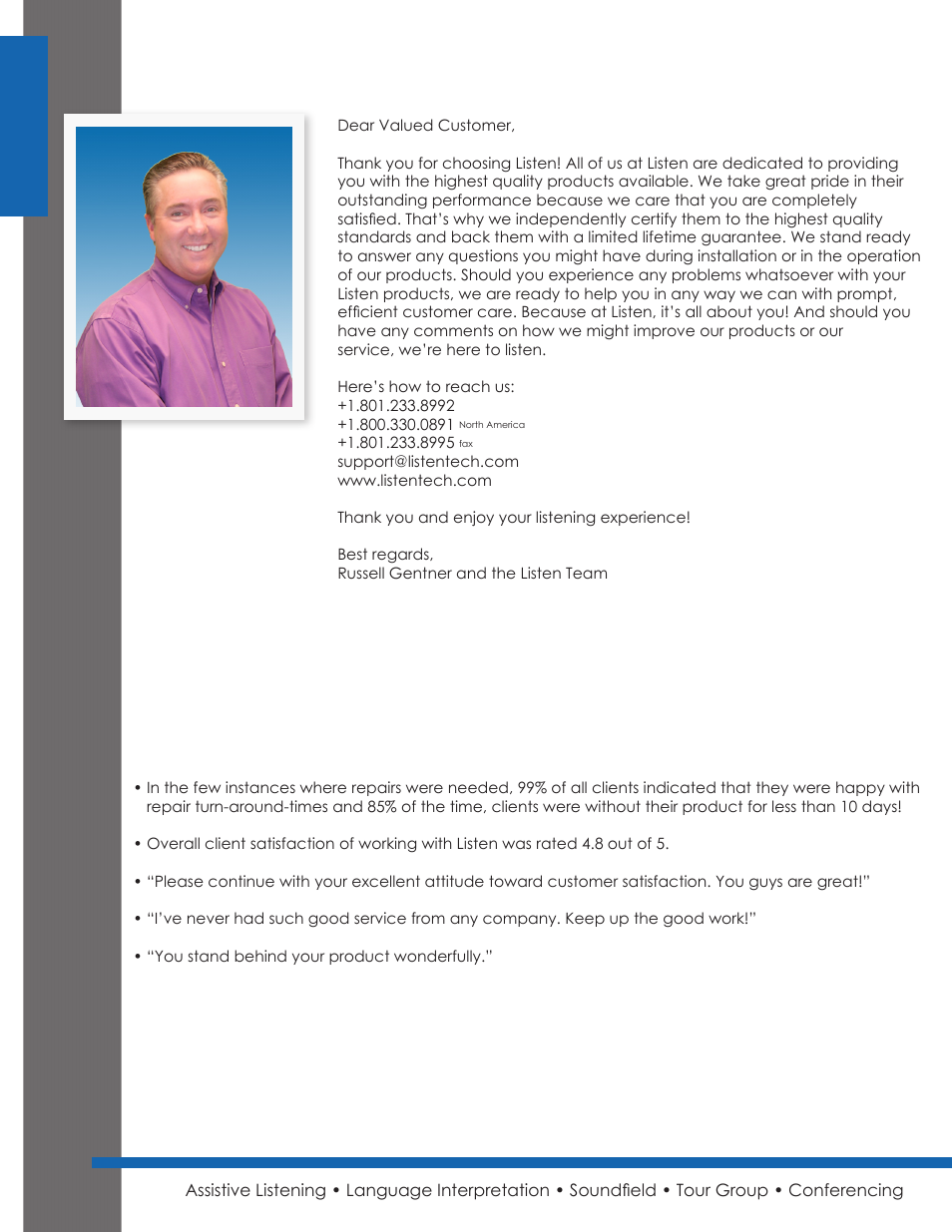 Listen Technologies LA-321 User Manual | Page 3 / 36