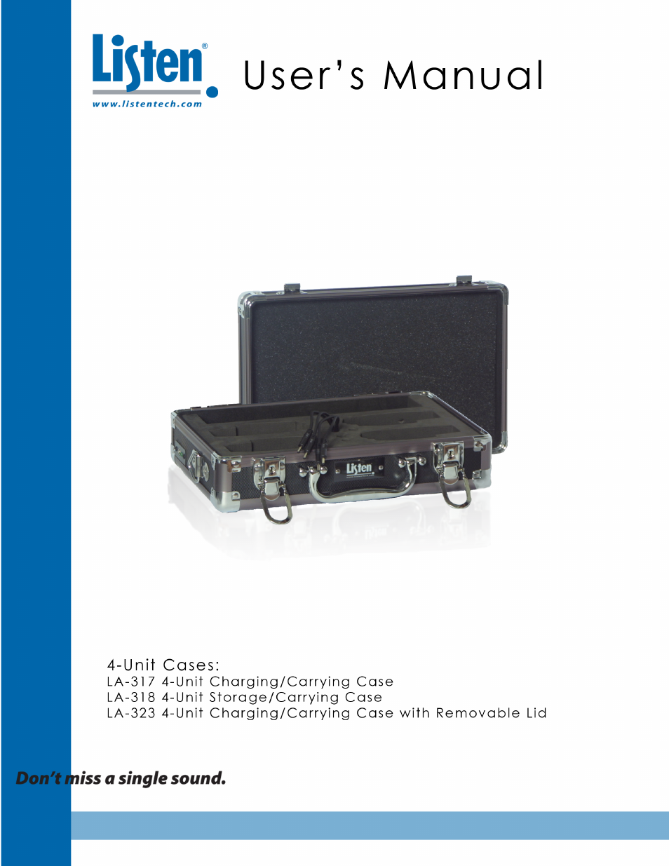 Listen Technologies LA-321 User Manual | Page 7 / 36