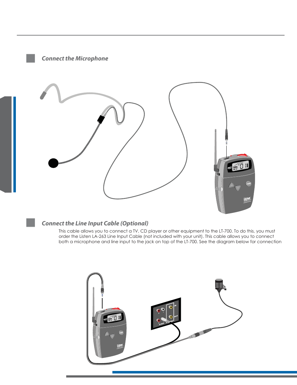 Lt-700 setup instructions | Listen Technologies 863.050 User Manual | Page 28 / 76