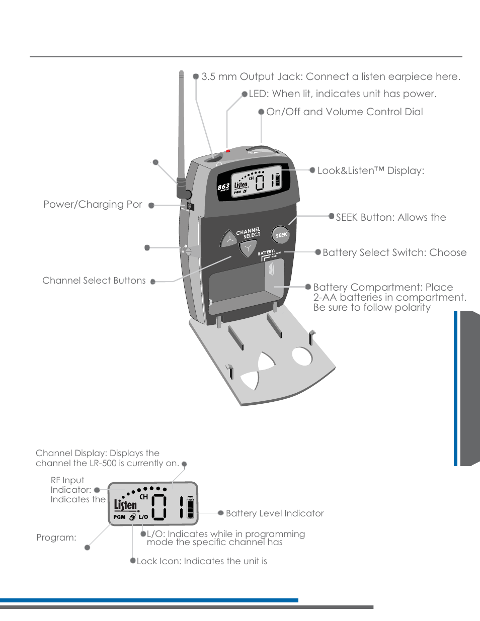 Listen Technologies 863.050 User Manual | Page 47 / 76