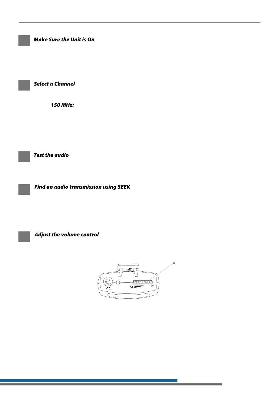 Lr-500 operation instructions | Listen Technologies LR-500 User Manual | Page 15 / 48