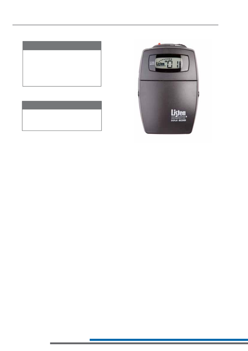 Lr-400 package contents | Listen Technologies LR-500 User Manual | Page 26 / 48