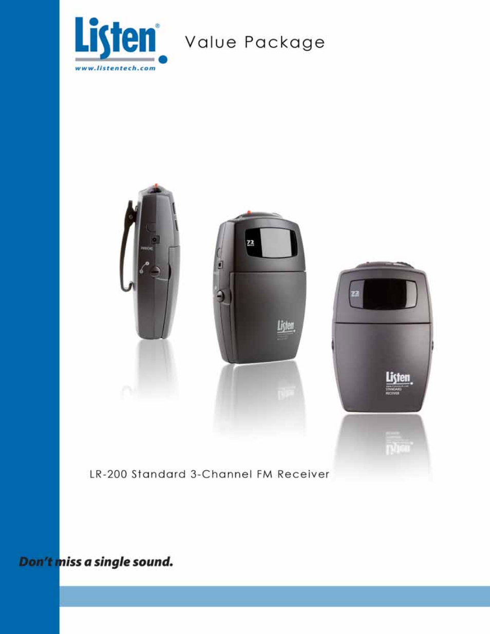 Listen Technologies Satellite Radio User Manual | Page 38 / 65