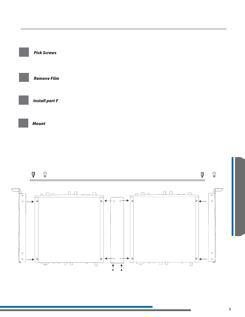La-326 confi guration 4 setup instructions (cont.) | Listen Technologies Universal Rack Mounting Kit LA-326 User Manual | Page 13 / 20