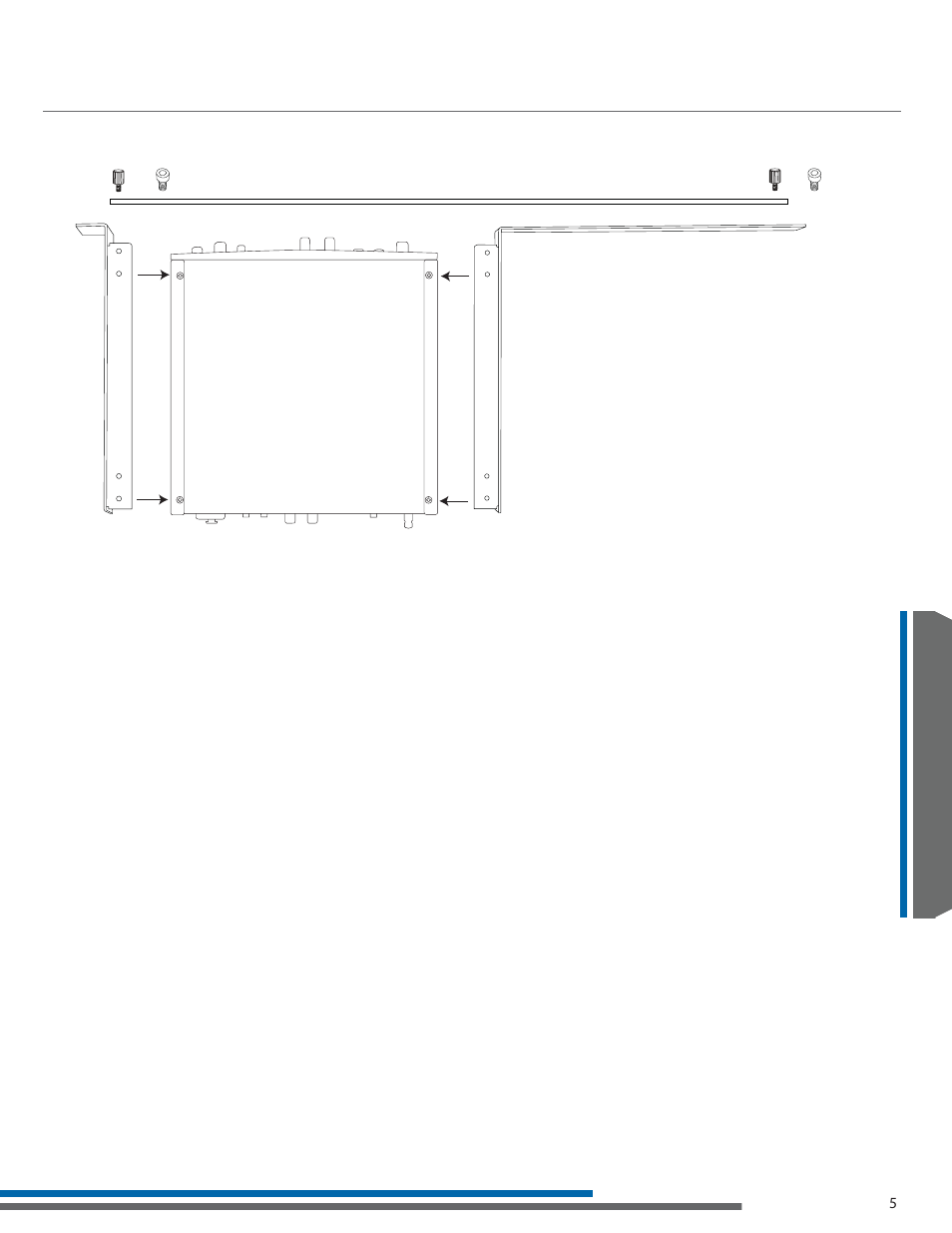 La-326 confi guration 2 setup instructions (cont.) | Listen Technologies Universal Rack Mounting Kit LA-326 User Manual | Page 9 / 20