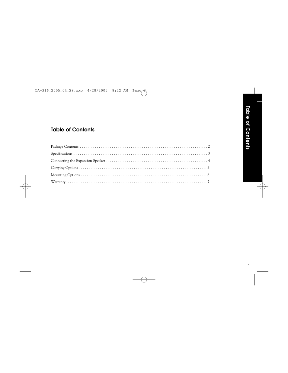 Listen Technologies LA-316 User Manual | Page 3 / 12