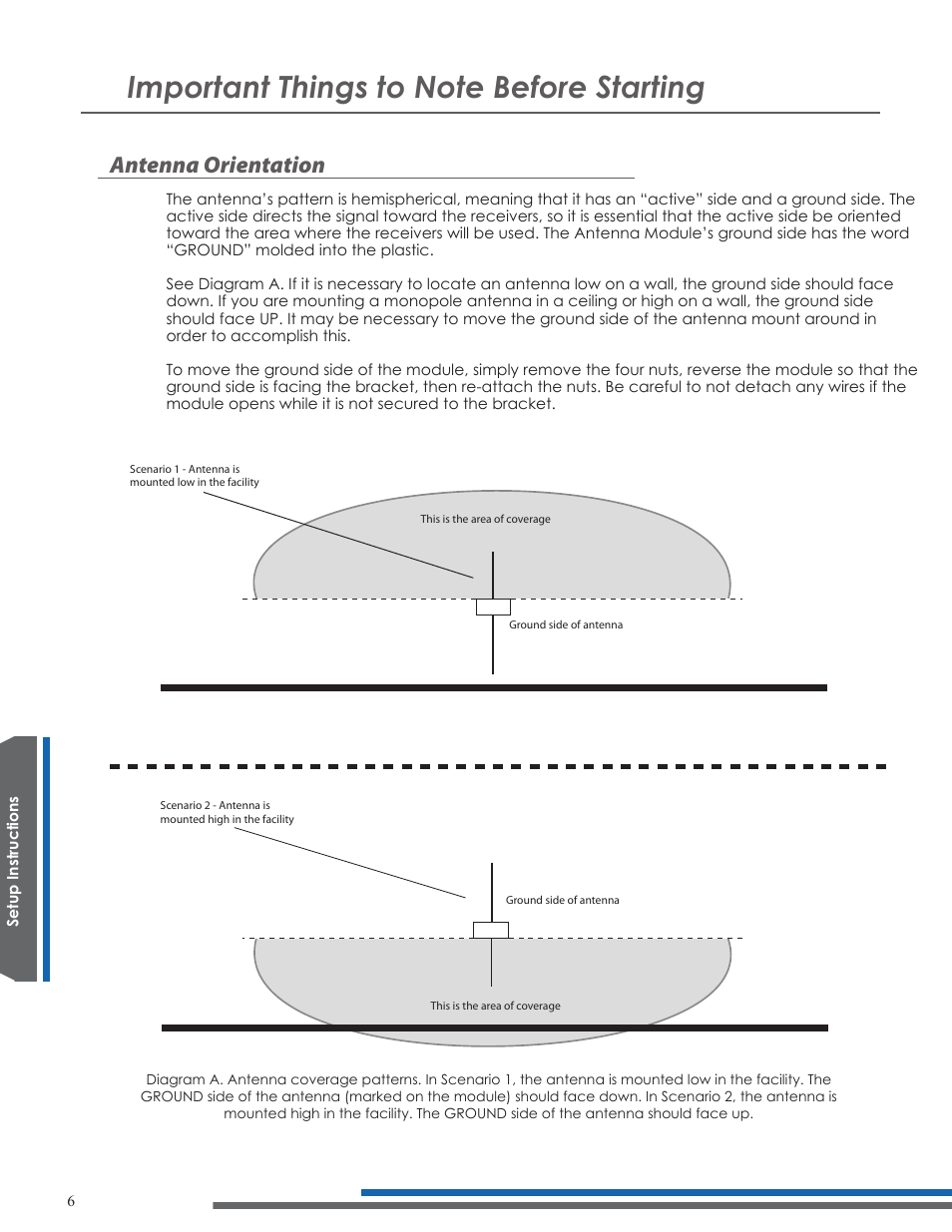Antenna orientation | Listen Technologies UNIVERSAL ANTENNA KIT LA-122 User Manual | Page 10 / 24