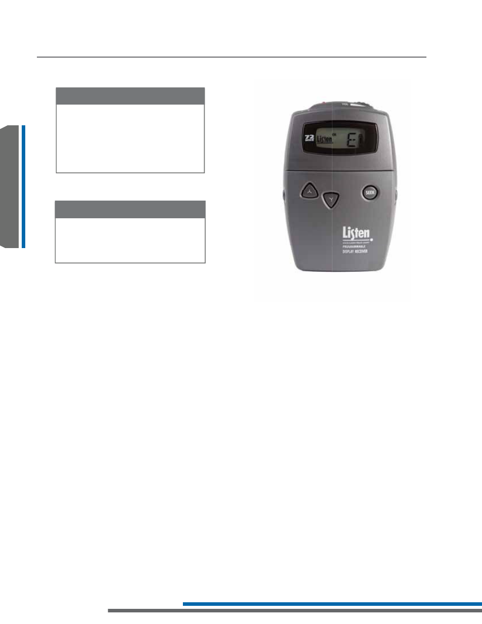 Lr-500 package contents | Listen Technologies LR-300  EN User Manual | Page 10 / 60
