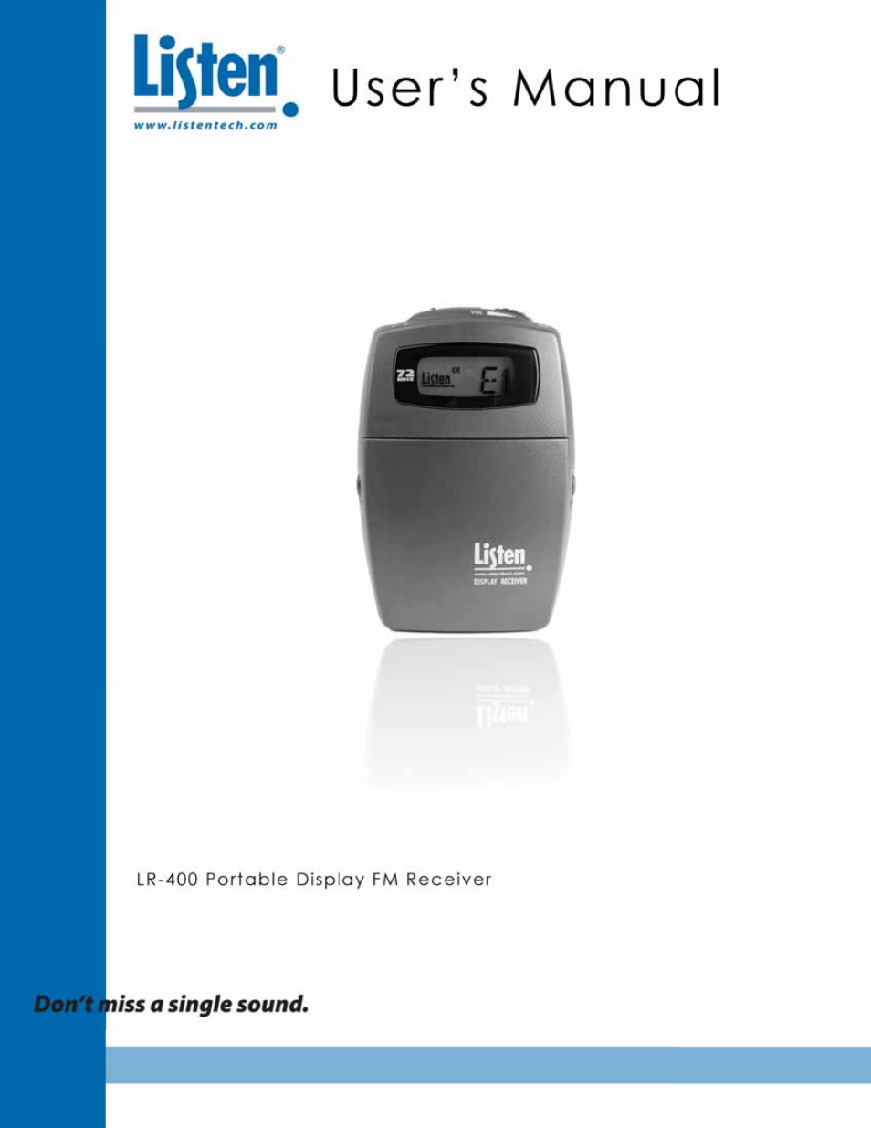 Listen Technologies LR-300  EN User Manual | Page 23 / 60
