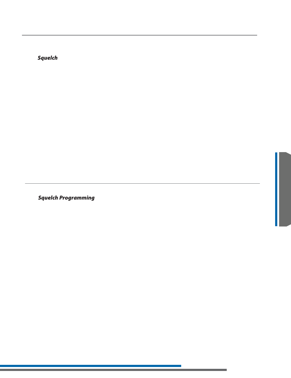 Lr-400 squelch, Squelch programming instructions | Listen Technologies LR-300  EN User Manual | Page 33 / 60
