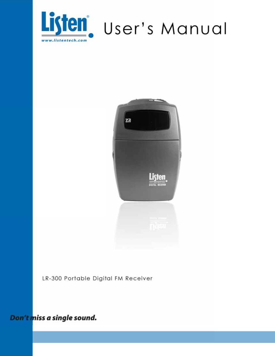 Listen Technologies LR-300  EN User Manual | Page 37 / 60