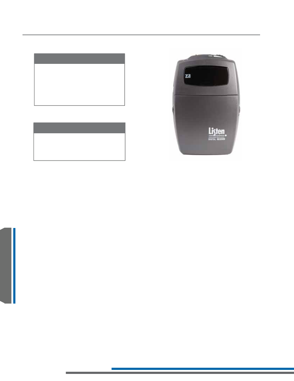 Lr-300 package contents | Listen Technologies LR-300  EN User Manual | Page 40 / 60