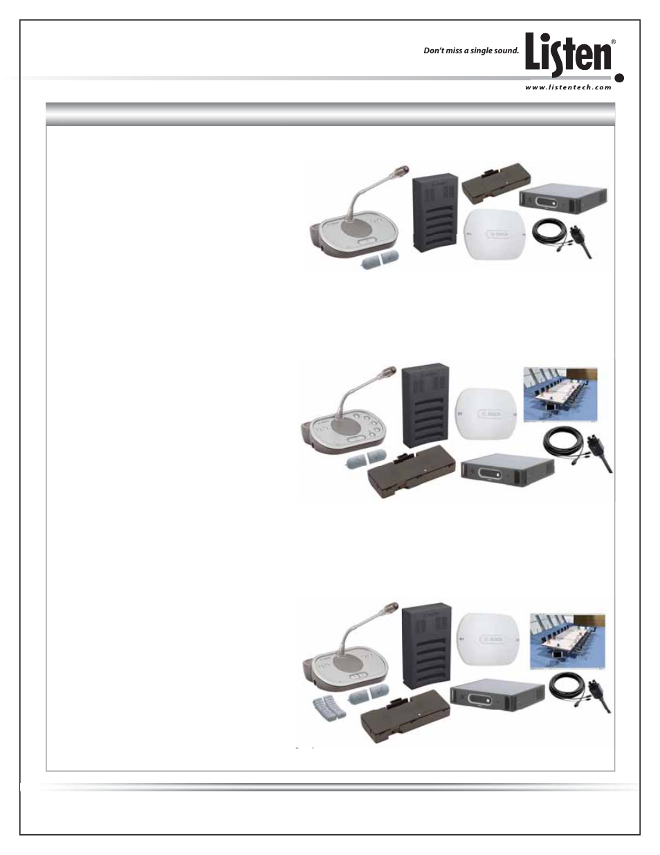 Related systems | Listen Technologies DCN-WAP User Manual | Page 4 / 5