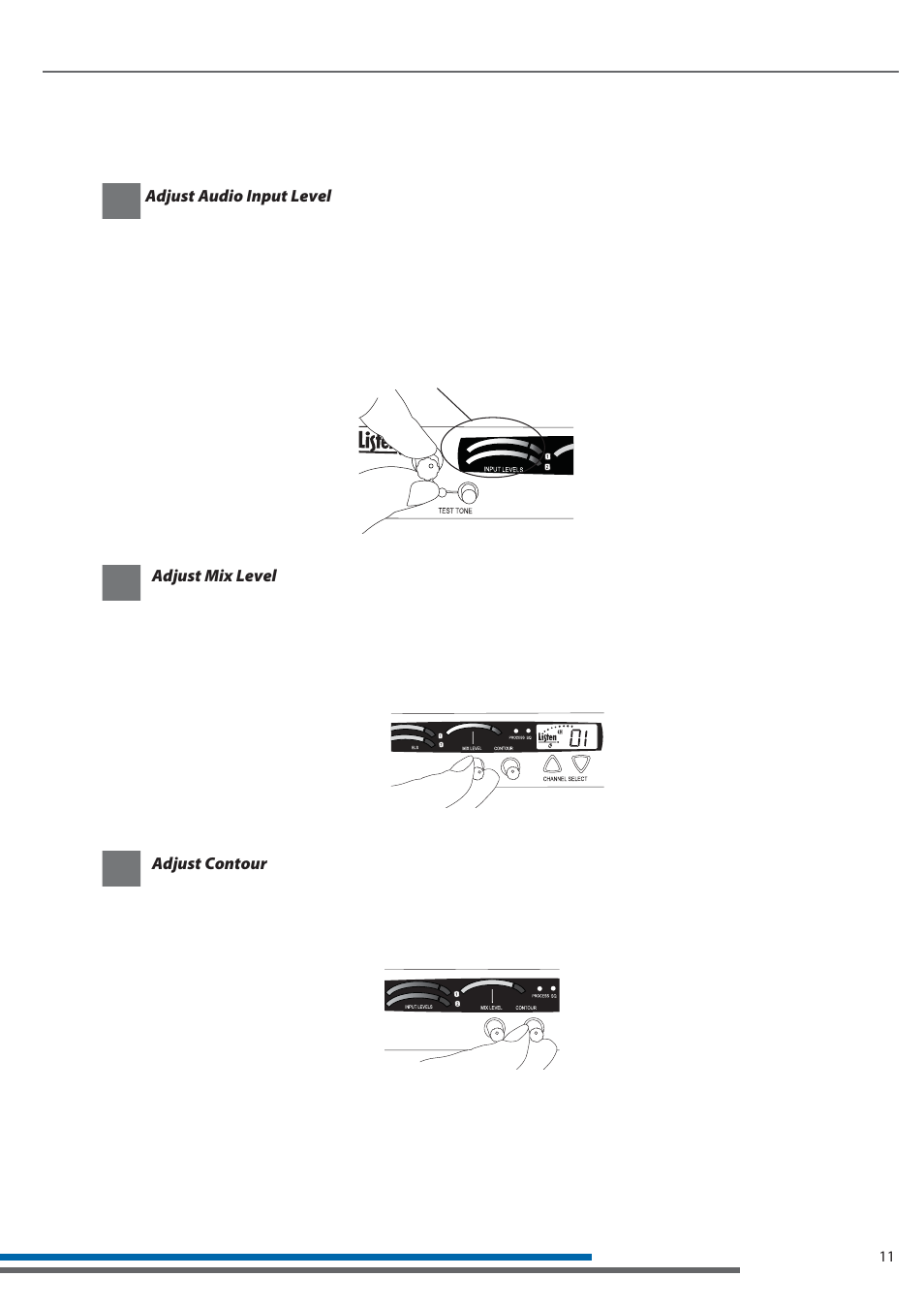 Lt-800 audio control | Listen Technologies LT-800-150 User Manual | Page 15 / 28