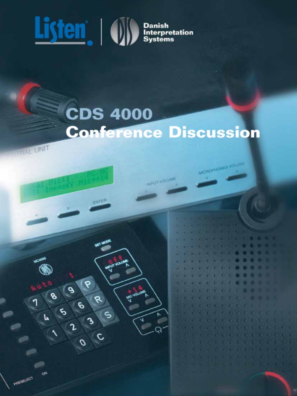 Listen Technologies CDS 4000 User Manual | 8 pages