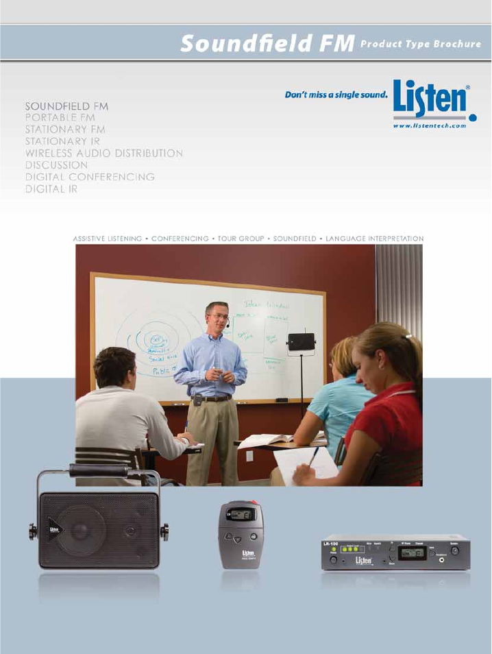 Listen Technologies LS-60 User Manual | 8 pages