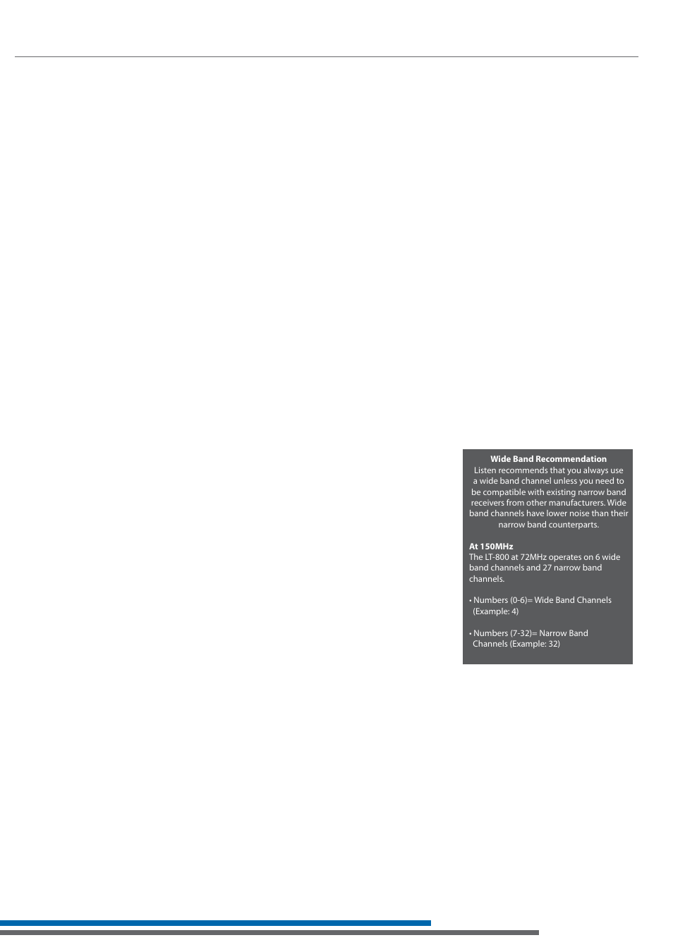 Channel selection | Listen Technologies LT-700-150 User Manual | Page 17 / 26