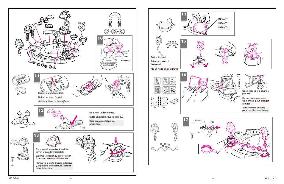 Little Tikes ENTERTAINER 662LZ-7-01 User Manual | Page 8 / 13