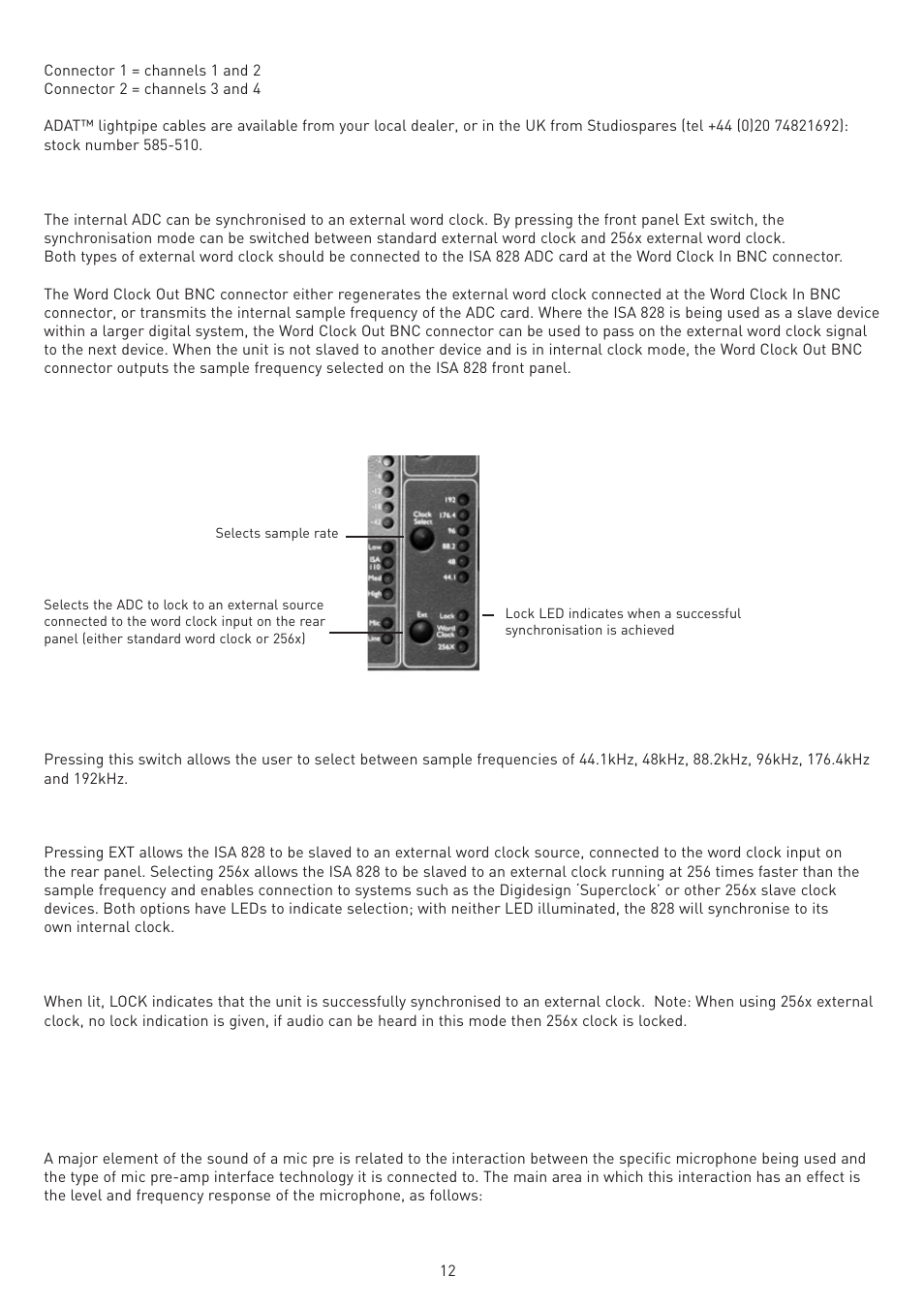 Applications | Legend Audio ISA 828 User Manual | Page 12 / 21